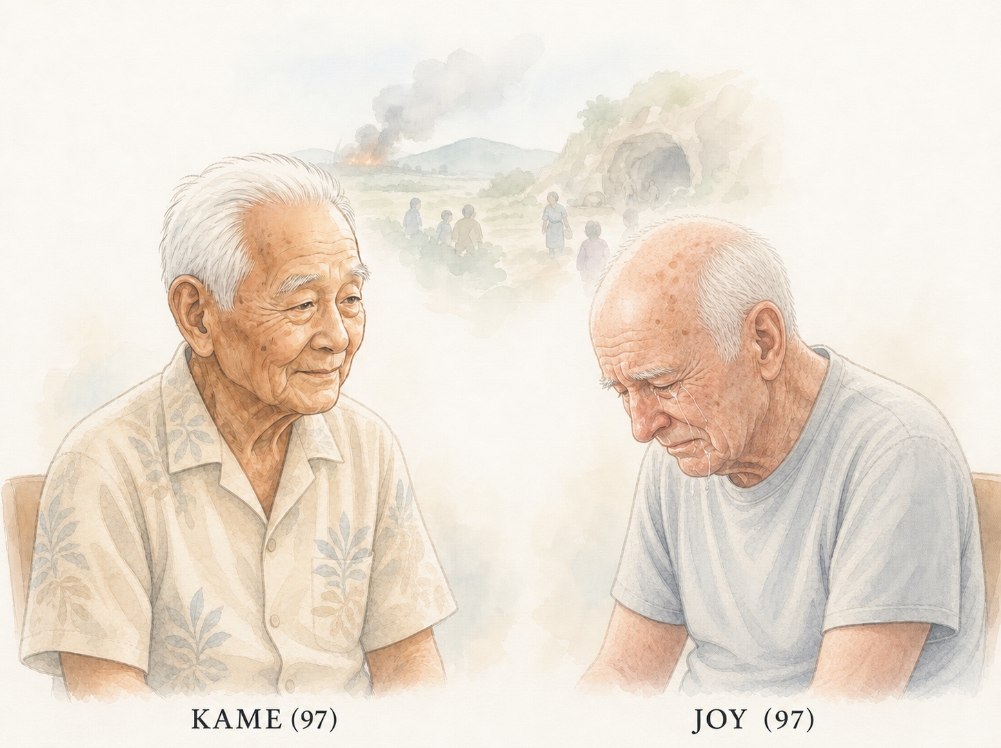 カメさん（享年97）・ジョイさん（享年97）